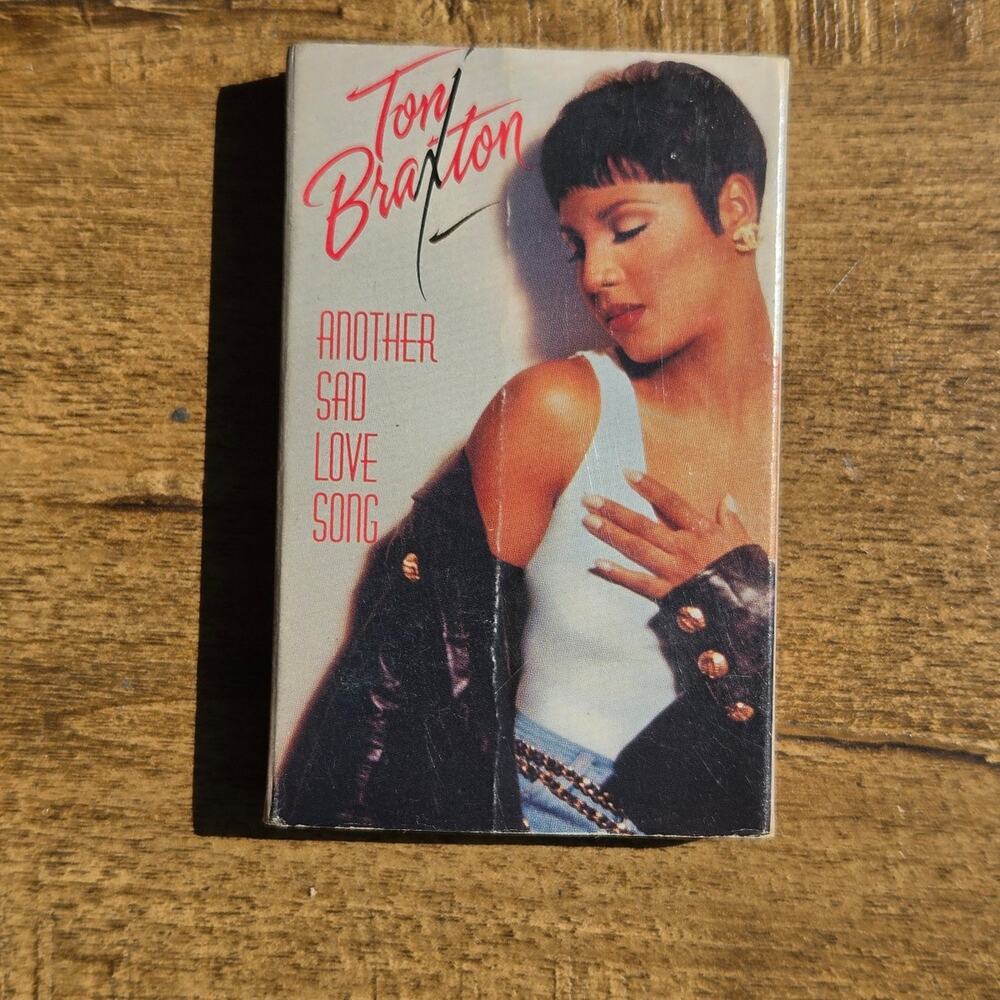 Vtg 1993 Toni Braxton Another Sad Love Song Cassette Tape Single